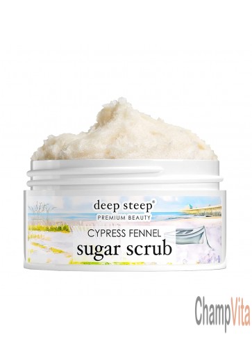 Cypress Fennel Vegan Sugar Scrub The Folly Pier 8 Oz Deep Steep
