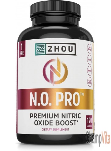 Zhou Nutrition No Pro Premium Nitric Oxide Boost 