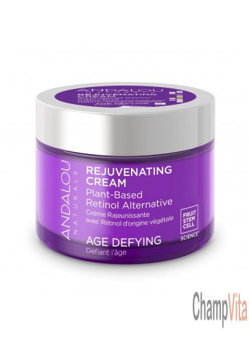 Rejuvenating Plant Based Retinol Alternative Cream Andalou Naturals solo
