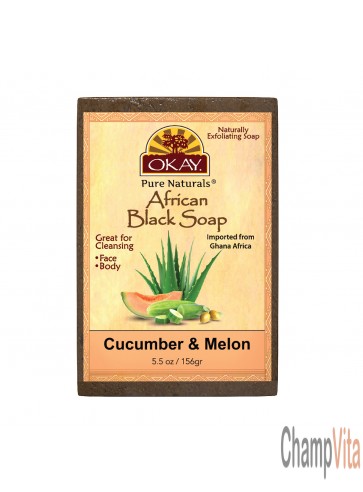 African Black Soap Cucumber Melon