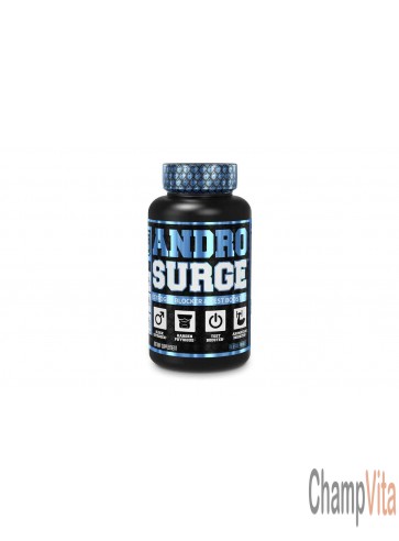 Androsurge estrogen blocker supplement bottle front view