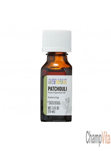 Aura Cacia Balancing Patchouli Essential Oil Bottle