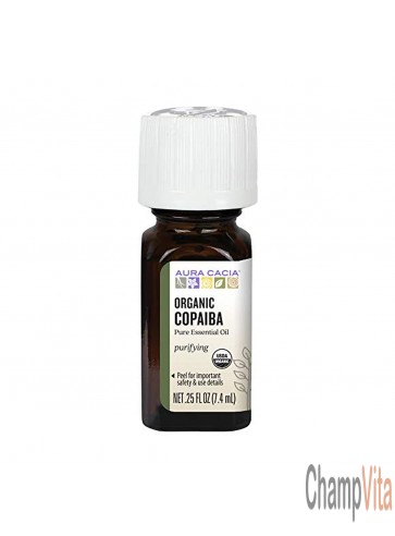 Bottle of organic frankincense essential oil