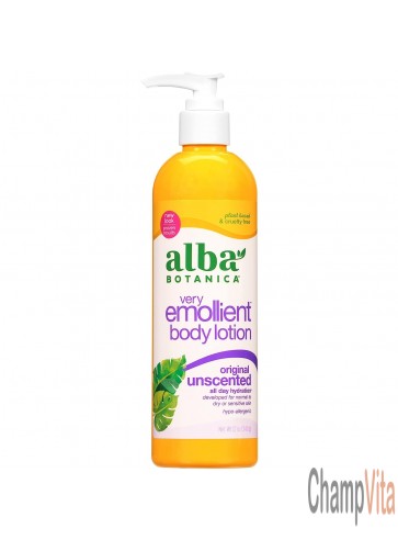 Very Emollient Unscented Original Body Lotion 12 Oz 