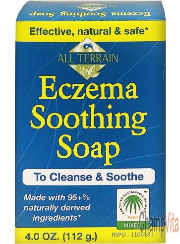 Natural Ingredients Eczema Soothing Soap Bar 4 Oz All Terrain box