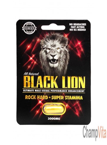 Black Lion Super Stamina 3000mg Pill No Headache