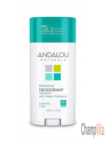 Coconut Lime Botanical Deodorant 2.65 Oz Vegan 