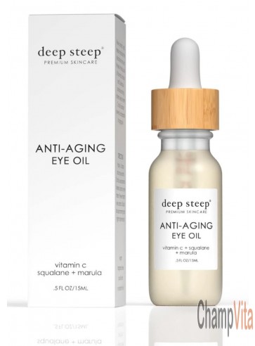 Anti Aging Eye Oil 0.5 Oz Fragrance Free Skin Care Deep Steep