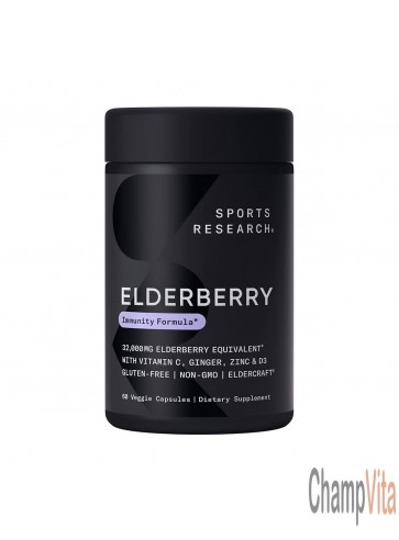 Elderberry + D3 with Zinc capsules