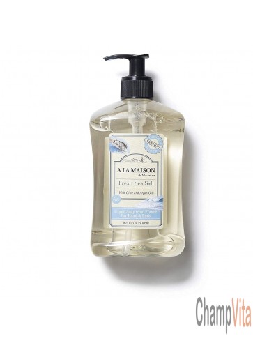 A La Maison Fresh Sea Salt Liquid 16.9 Oz Bottle