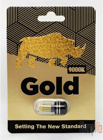 Gold 9000K male enhancement capsule special edition