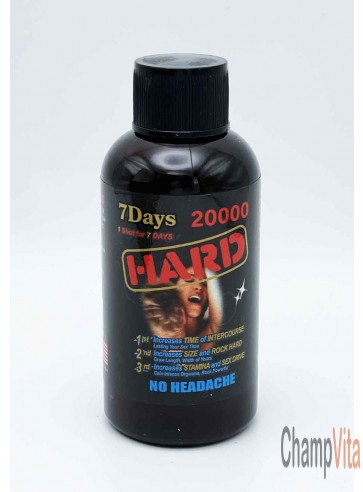 Hard 20000 Male Sexual Enhancement 2oz Shot