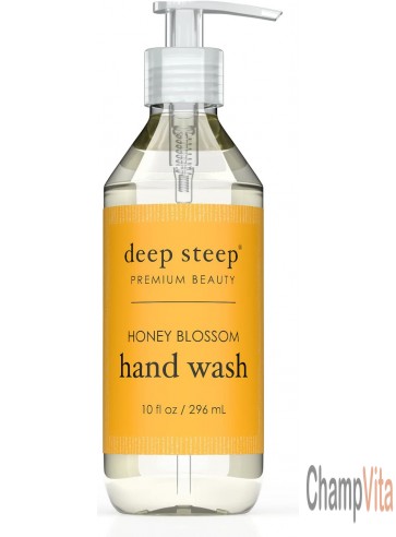 Premium Beauty Honey Blossom Hand Wash 10 Oz Vegan Deep Steep 