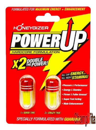 Power Up Honeygizer Hardcore Formula 2 Pills
