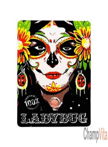 Ladybug women arousal support supplement Pill Front Label