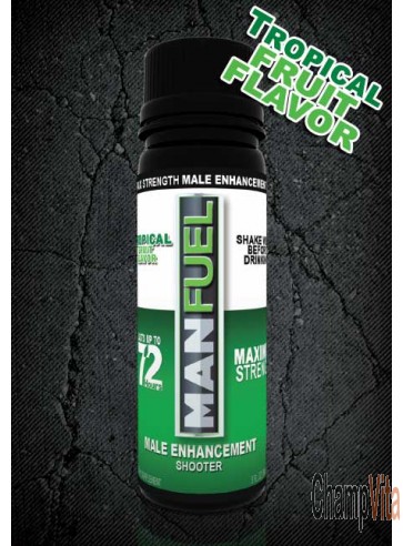 Man Fuel Male Enhancement Shooter Tropical Fruit Flavor