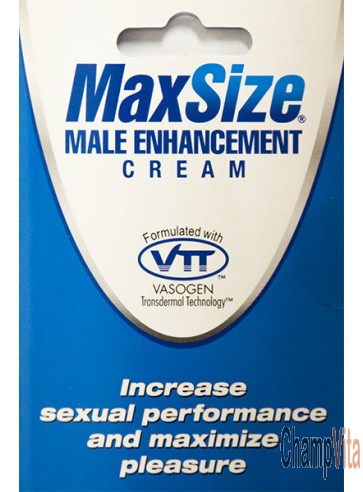 MaxSize Male Enhancement Cream by M.D. Science Lab, LLC.
