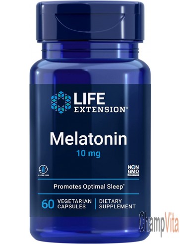Life Extension Melatonin 10mg bottle