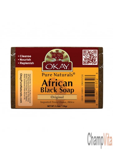 OKAY African Black Soap 5.5oz
