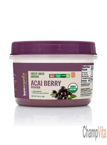 Organic Freeze-Dried Acai Berry Powder