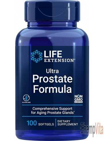 Life Extension Comprehensive Support Ultra Prostate Formula 100 SG bottle