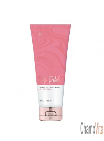 CG Pole Polish Kissable Massage Cream Not So Vanilla 4 oz