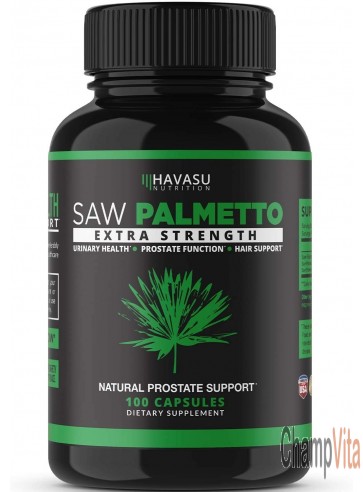 Havasu Nutrition Saw Palmetto Supplement Prostate Hair Loss DHT Blocker