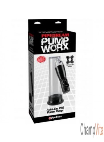 Auto-Vac Pro Power Penis Pump Worx Pipedream  Enlargement  