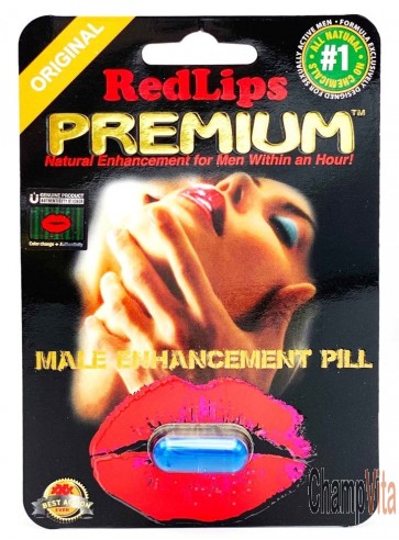 Red Lips Premium 1250mg male enhancement capsule