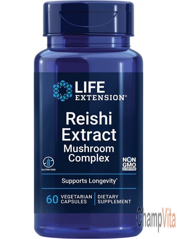 Life Extension Reishi Extract Mushroom Complex bottle