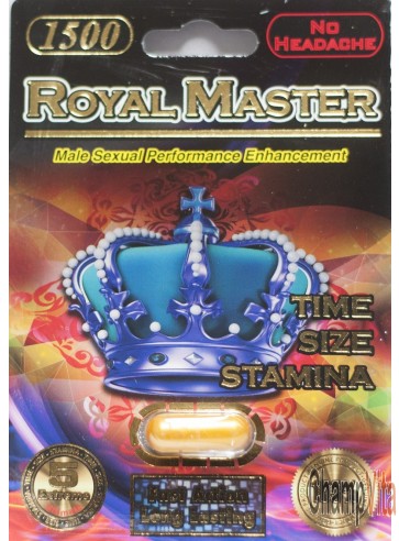 Royal Master 1500 Ultimate 5 Extreme Male Sexual Ehancement Pill