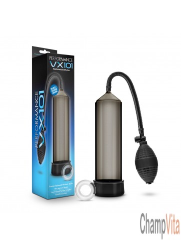 Performance VX101 Male Enhancement Penis Pump Stay Hard Cock Ring both