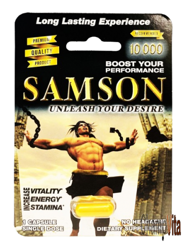 Samson 10000 Male Sexual Enhancement Herbal Gold Pill