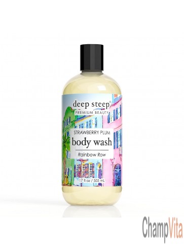 Strawberry Plum Body Wash 17 Oz Rainbow Row 
