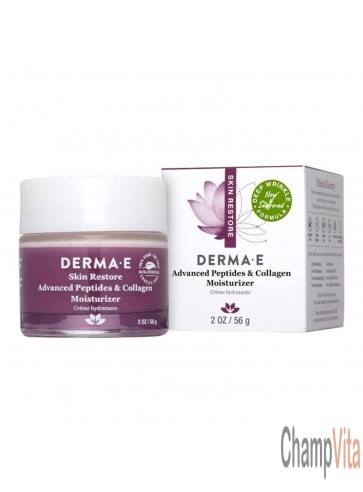 Skin Restore Advanced Peptides Collagen Moisturizer 2 Oz Vegan Derma E
