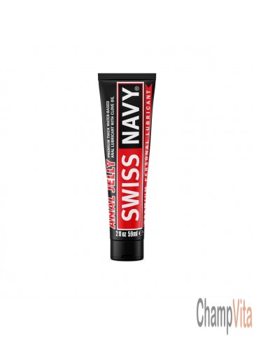 Swiss Navy anal jelly clove thick lubricant bottle