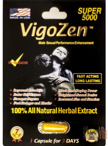 VigoZen Super 5000 Male Sexual Performance Enhancement