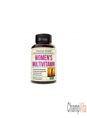 Womens Multivitamin with Zinc Biotin Calcium Vegetarian 60 Pills