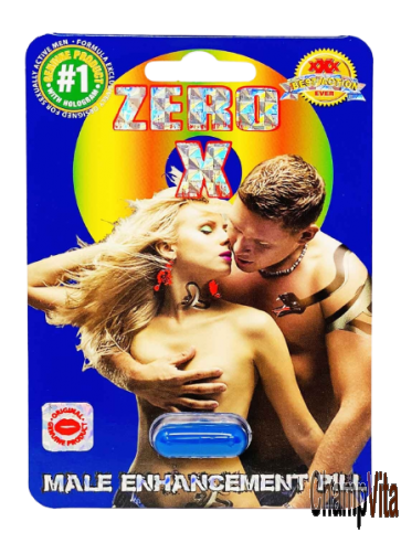 Zero X Male Sexual Enhancement Blue Capsule