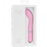 Pillow Talk Sassy Rechargeable Silicone G Spot Massager Pink 7.75" box