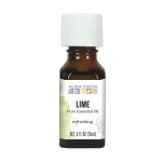 Aura Cacia Lime Essential Oil Bottle