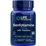 Life Extension Benfotiamine with Thiamine 100mg front