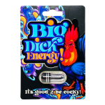Big Dick Energy 3500mg male enhancement black capsule Fron View