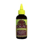 OKAY Pure Naturals Black Jamaican Castor Oil Lemongrass 4oz