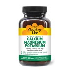 Country Life Calcium Magnesium Potassium supplement front view
