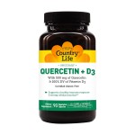 Country Life Quercetin and Vitamin D3 500mg capsules