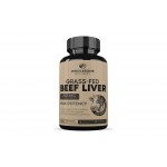 Wholesome Wellness grass-fed beef liver capsules 180 count bottle
