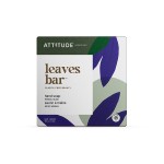 Attitude Leaves Bar Herbal Musk Hand Soap 4 Oz Cruelty 