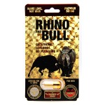 Rhino and Bull Premier 50000 male sexual energy supplement Single Pack Blister packaging