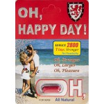 Oh Happy Day 2800 7 Days For Men Natural Libido Enhancer 1 Pill Capsule by Love & Love Inc